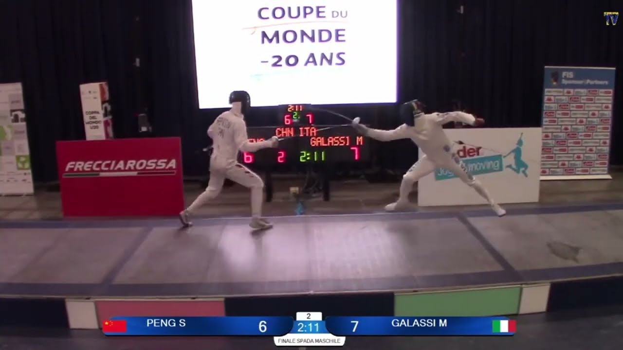 Udine World Cup 2024 JME - GOLD - Peng Shengwei CHN v Matteo Galassi ITA