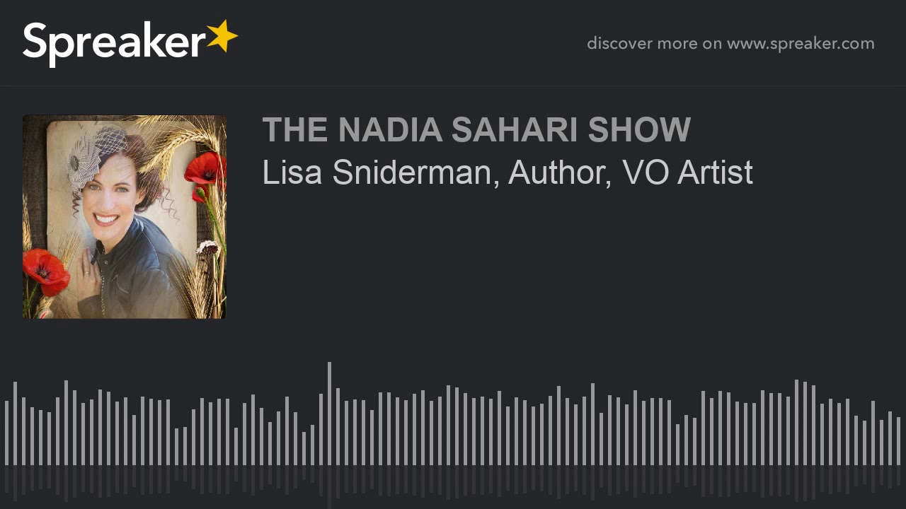 Lisa Sniderman, Author, VO Artist