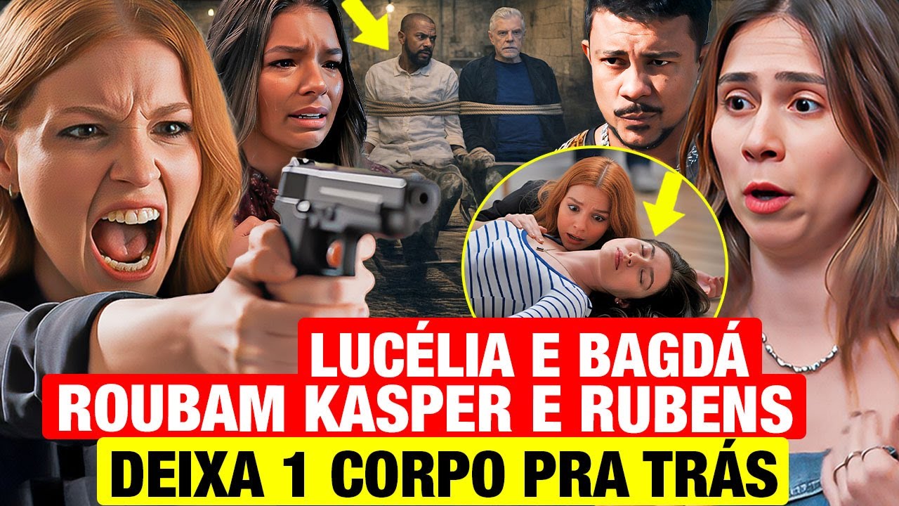 TRÊS GRAÇAS: TERÇA 27/01 - LUCÉLIA TENTA ROUBAR O TIOS - RESUMO DA NOVELA TRÊS GRAÇAS
