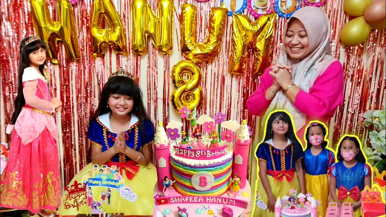 Part.4 Potong Kue Ulang Tahun 🎂 Ya Ampun! Kue Ultah nya sayang banget untuk dipotong | Shafeea Hanum
