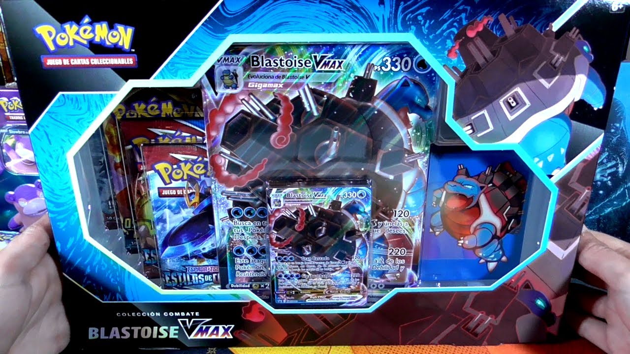 ABRIENDO CARTAS POKÉMON BLASTOISE VMAX BATTLE BOX