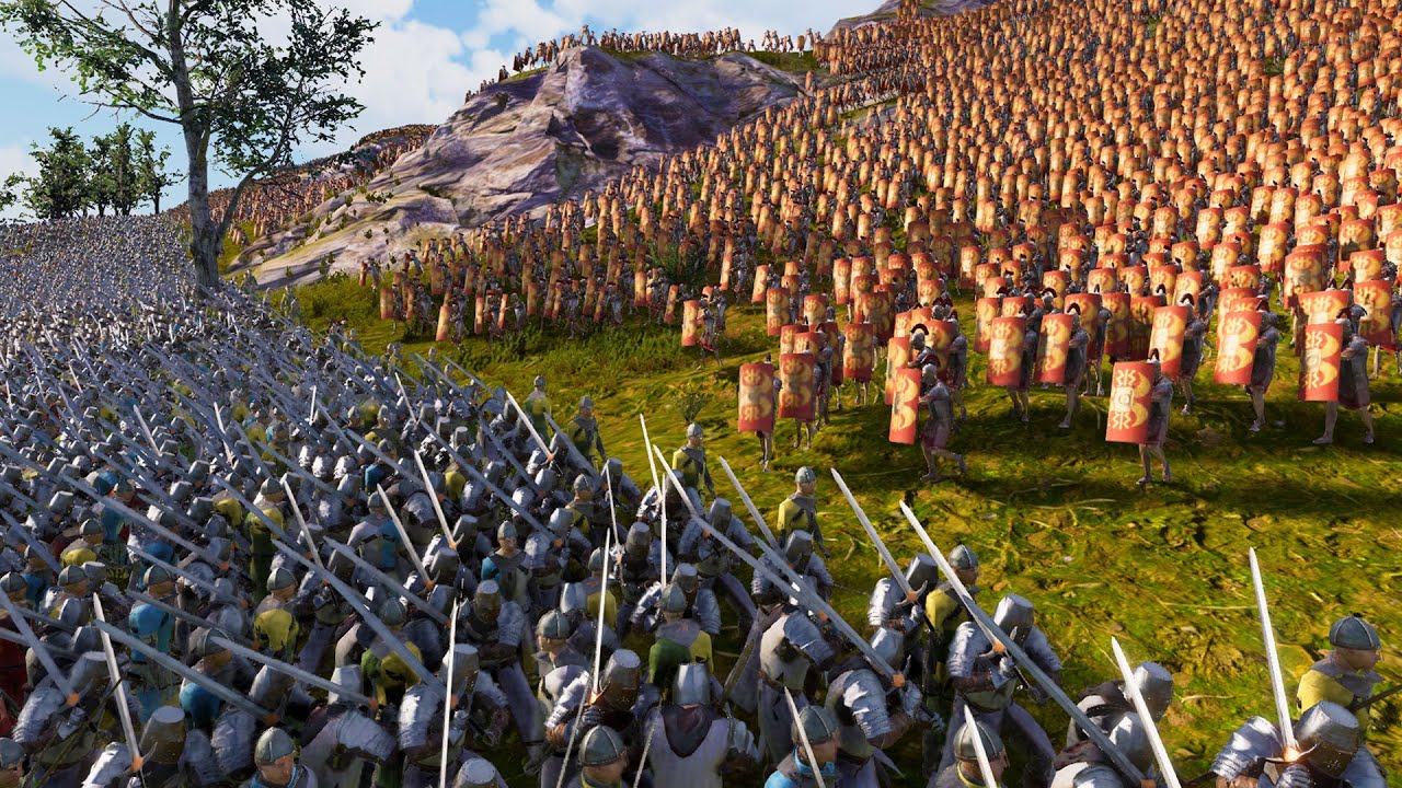 1,000,000 Roman Mountain AMBUSH Troop Convoy! - Ultimate Epic Battle Simulator 2 UEBS 2