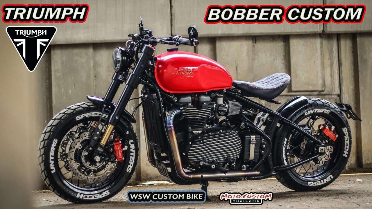 EP206 รีวิว TRIUMPH BOBBER CUSTOM สายโหดจัดเต็มทั้งคัน BY WSW CUSTOMBIKE