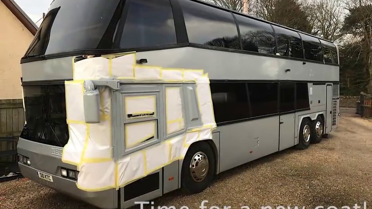 Neoplan Skyliner Motorhome - The build commences