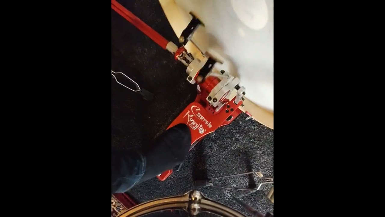 Swivel Technique - Double Bass Drumming at Different Speeds and Volumes 