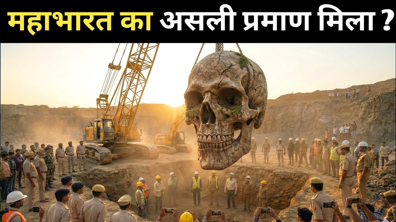 महाभारत कुरुक्षेत्र में मिले अस्त्र शस्त्र के असली प्रमाण | जिन्हें टीवी सीरियल में छुपाया गया