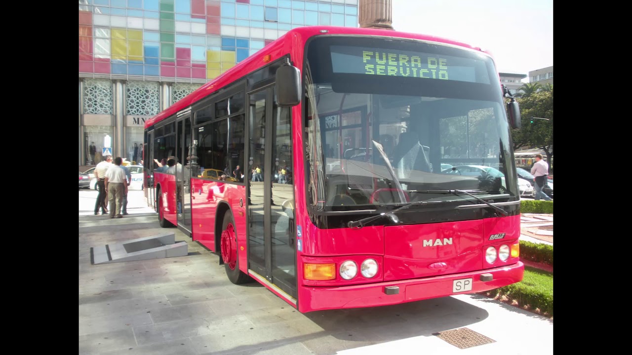 [Sound] Autobus MAN NL 273 F - Tranvias de la Coruña - 385
