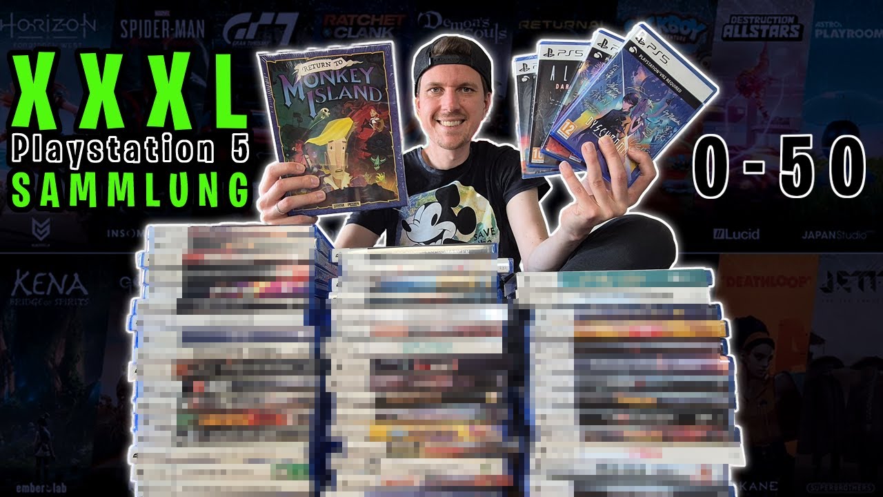 XXL PS5 Sammlung: Meine Spiele aus der ganzen Welt #1