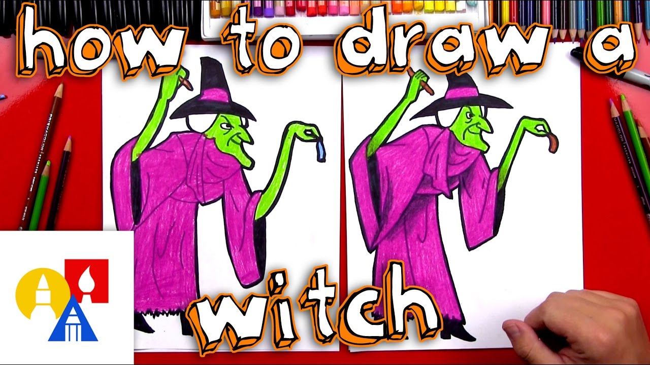 How To Draw A Witch From Scooby Doo