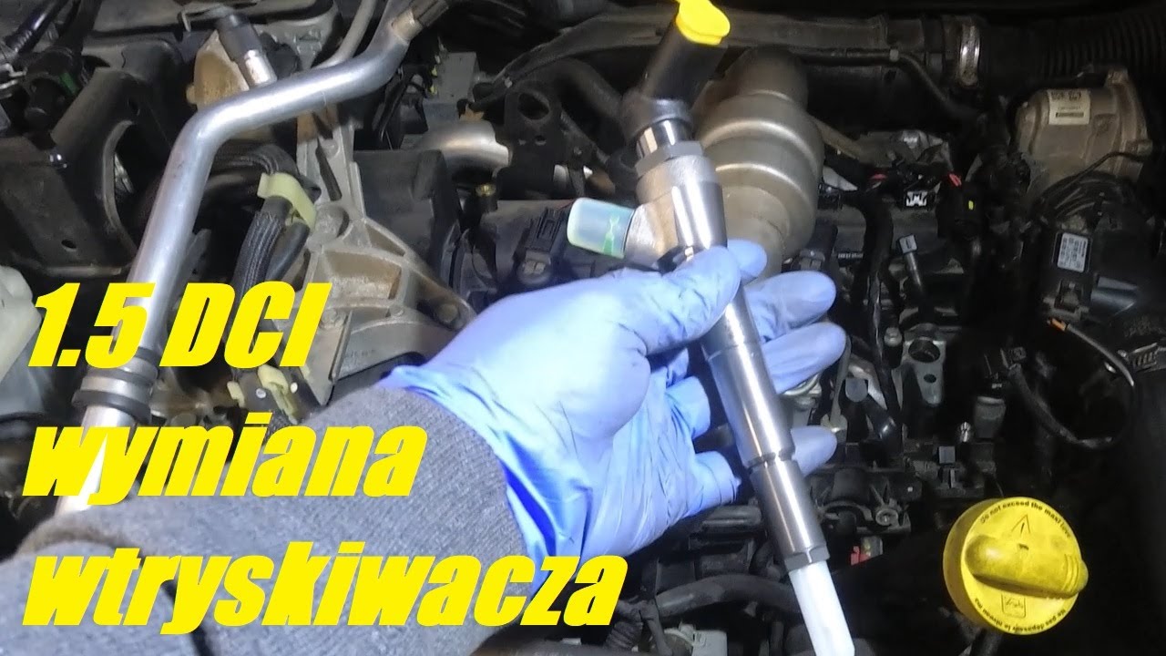 Wymiana wtryskiwacza 1.5 DCI | Demontaż wtrysku | Jak wymienić wtryskiwacze? Podkładka wtrysku