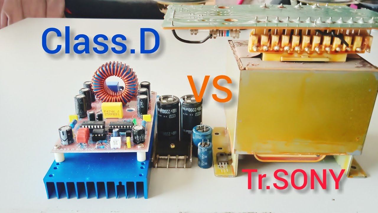 ้เอาหม้อแปลง ( SONY ) เอามาทำขายเสียง ( Class D ) เสียงดีมาก
