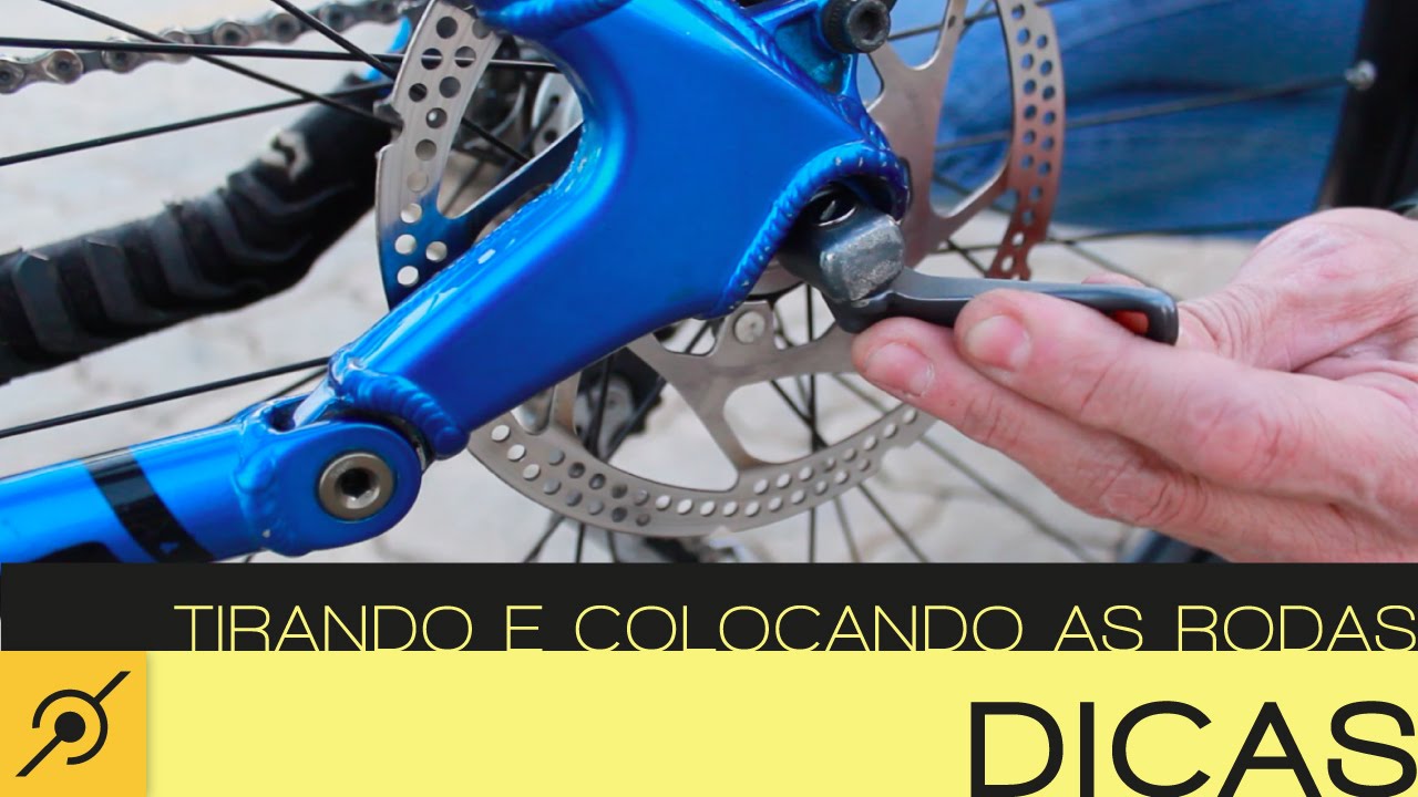 Pedaleria - Sem medo de tirar as rodas da bike para transportar no carro.