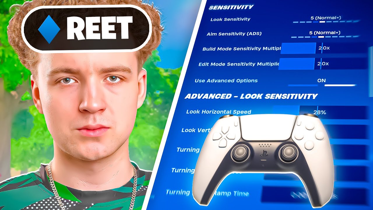 *НОВЫЕ* ЛУЧШИЕ настройки контроллера для Fortnite в 2025 году! (PS4/PS5/ПК/XBOX)