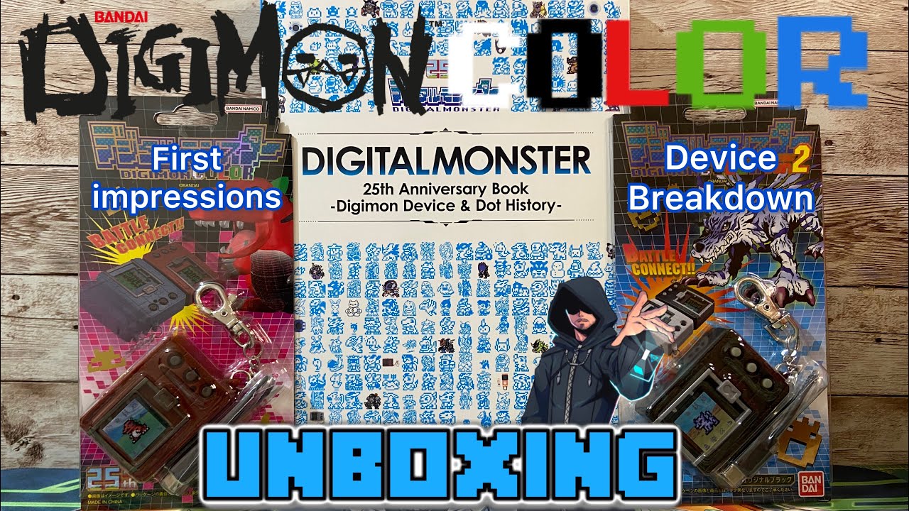 Digimon Color - Unboxing - Breakdown & First Impressions