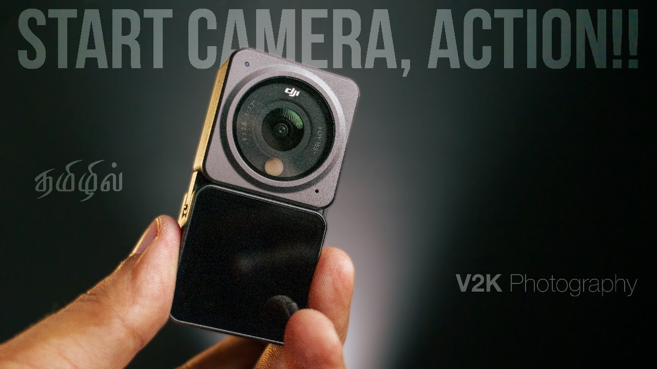 DJI Action 2 - Magnetic Modular Action camera | V2K photography