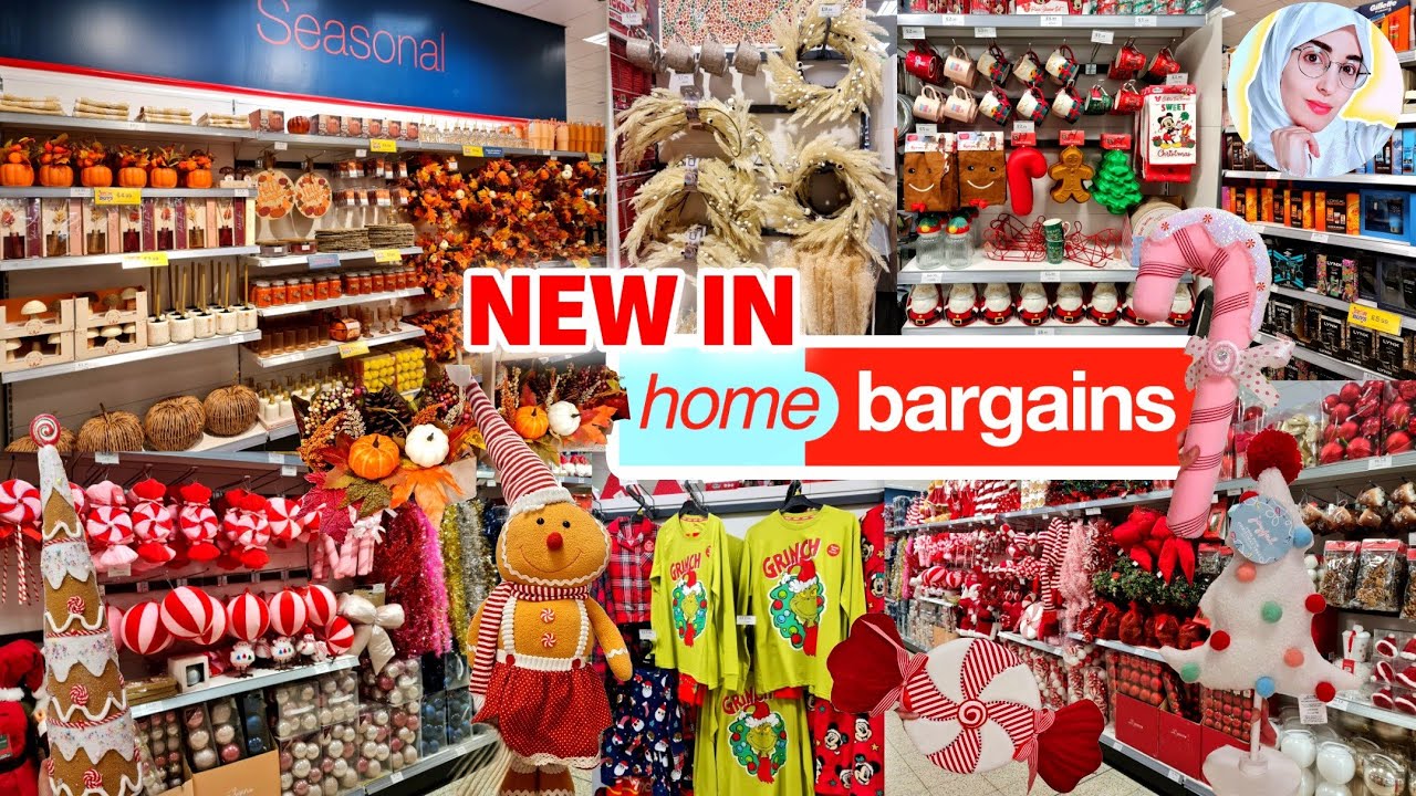 SO MUCH NEW IN HOME BARGAINS 🤩 AUTUMN 2024 🍂 CHRISTMAS & More 🎄 Shop With Me 💕 *Entire Store Tour 😉*