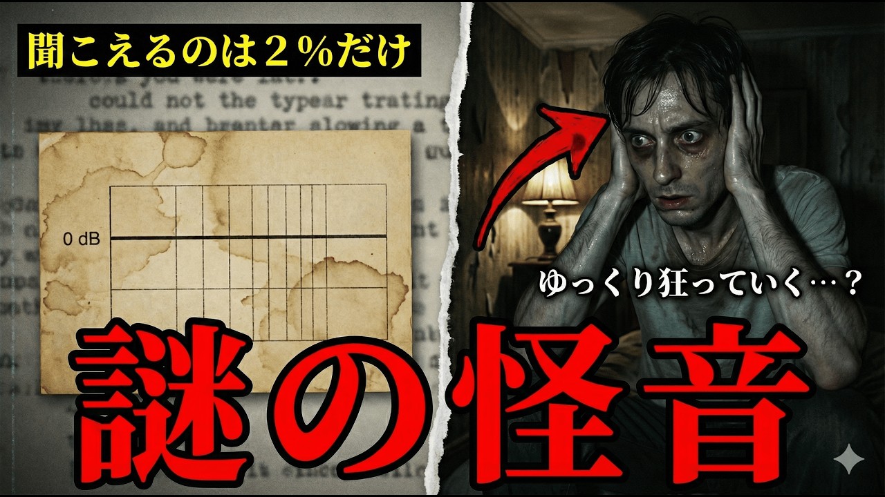 【都市伝説】一切録音できないのに“脳を破壊する”…全人類の2％だけを襲う謎の怪音「タオス・ハム」の正体【ゆっくり解説】