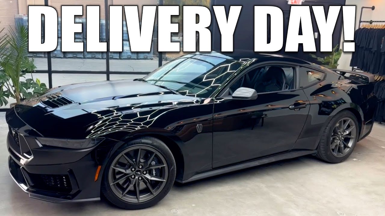 TAKING DELIVERY OF MY 2024 DARK HORSE MUSTANG! (S650)