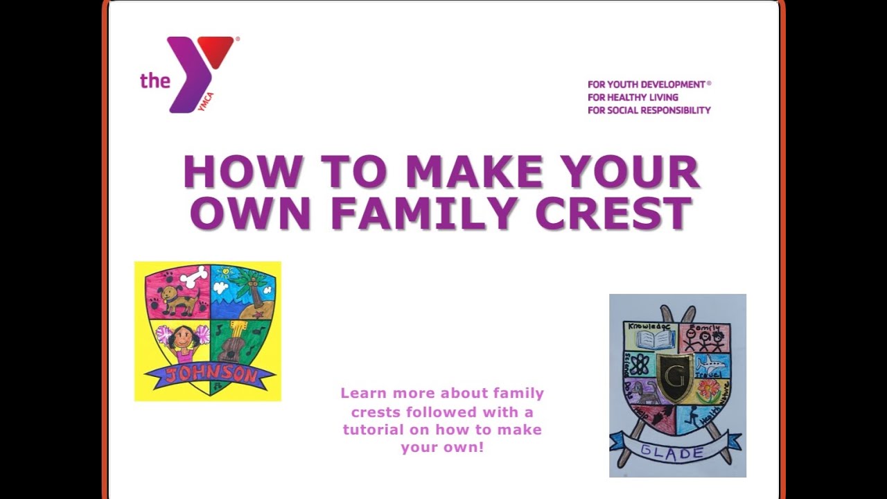 How to Make Your Own Family Crest