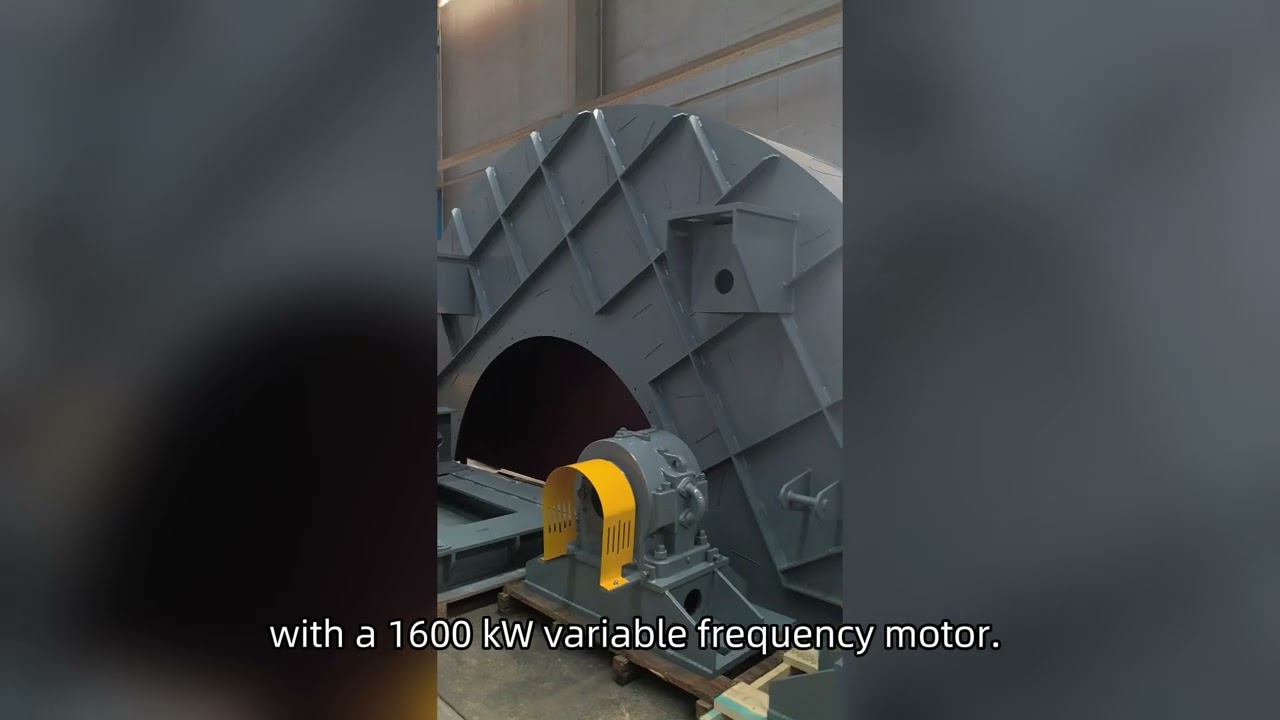 130-ton Biomass Boiler Induced Draft Fan#centrifugalfanmanufacturer #blowers #boilerfan
