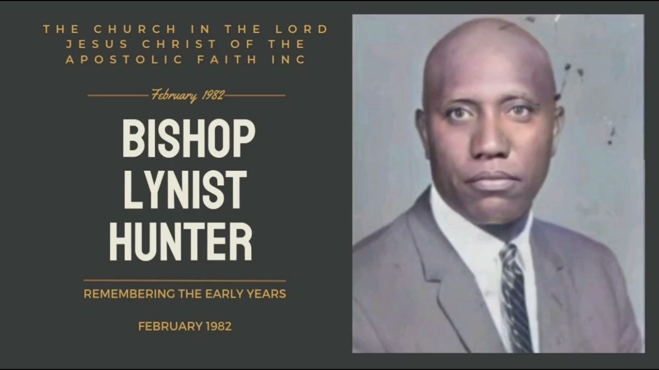 Bishop Hunter  February 1982