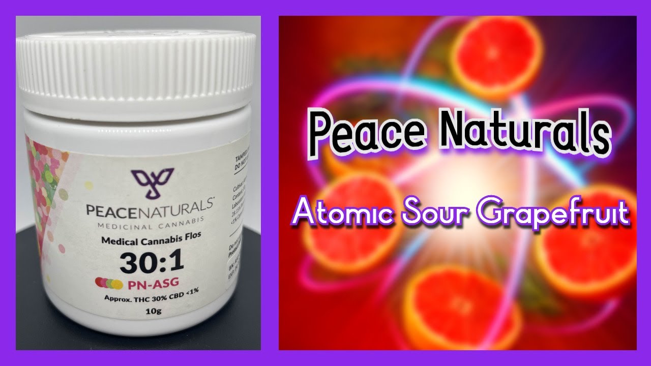 Peace Naturals - Atomic Sour Grapefruit | UK Medication Review