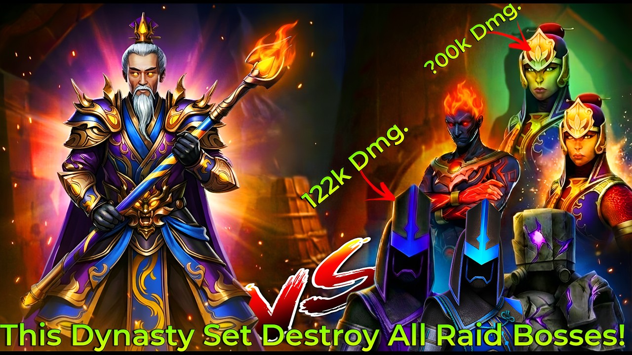 This Set Is INSANE In Raids😱 | Fame Of The Collection Vs ALL Raid Bosses🔥