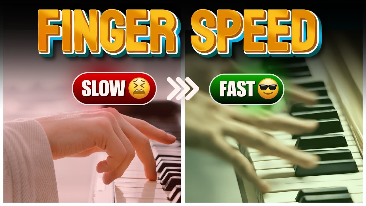 4 Piano Finger Speed Exercises - Easy Keyboard Tutorial in HINDI | PIX Series