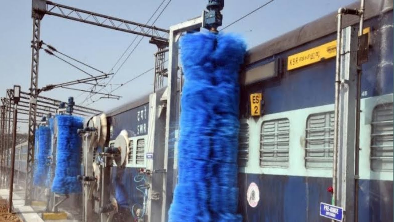 How does it work Automatic Coach Washing Plant