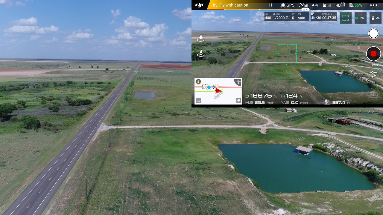 DJI Phantom 4 Pro MAX Distance test one way. Can a drone really fly 8 miles? new EDM Music and song