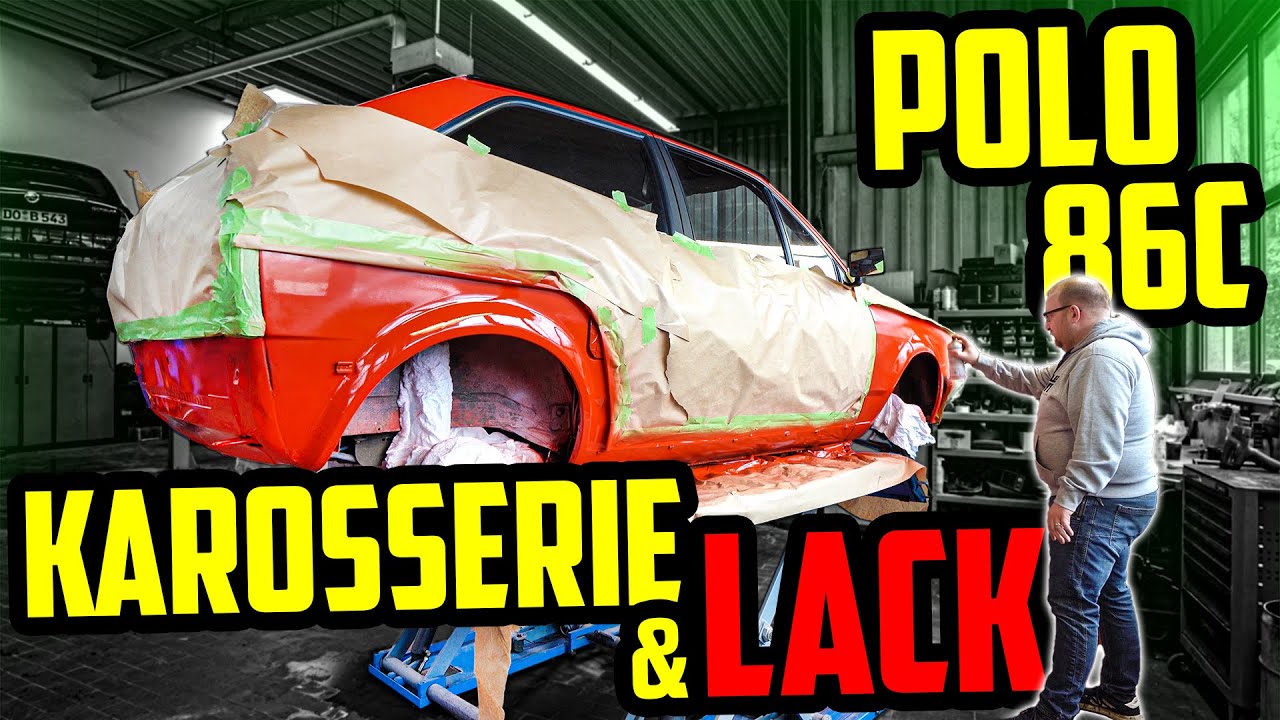 MARCO baut sein ERSTES Auto nach! - VW Polo 86c - Karosserie & Lack!