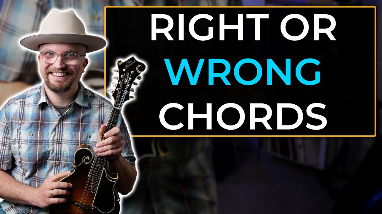 Right or Wrong // Chords // Swing Mandolin Lesson