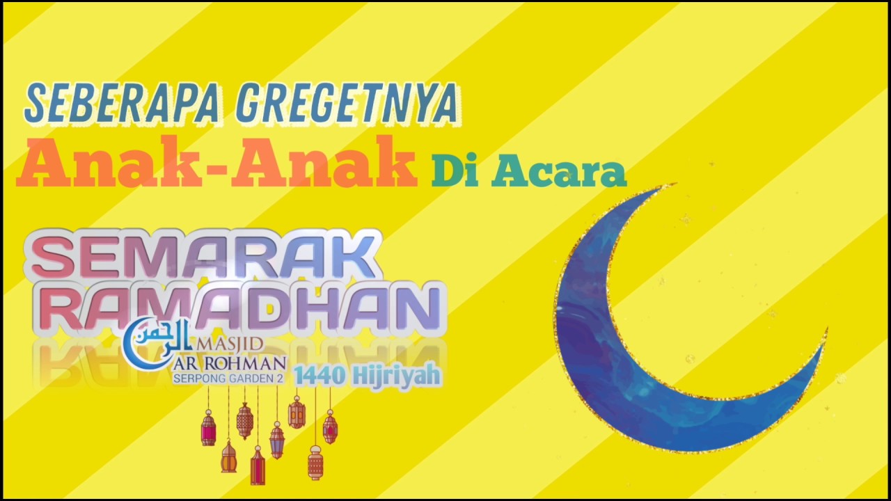 Seberapa gregetnya Semarak Ramadhan di SG2?