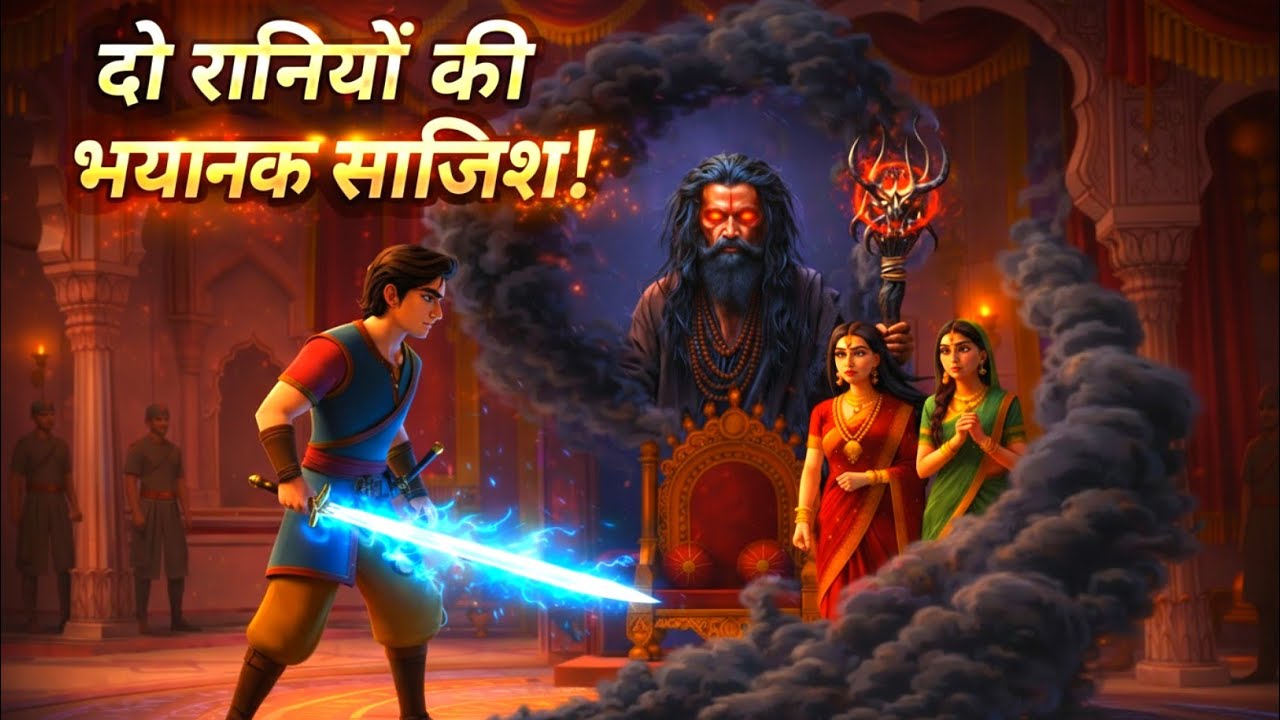 दो रानियों की भयानक साजिश! राजकुमार आदित्य ने खोला महल का सबसे बड़ा राज।#Pukadikahani 