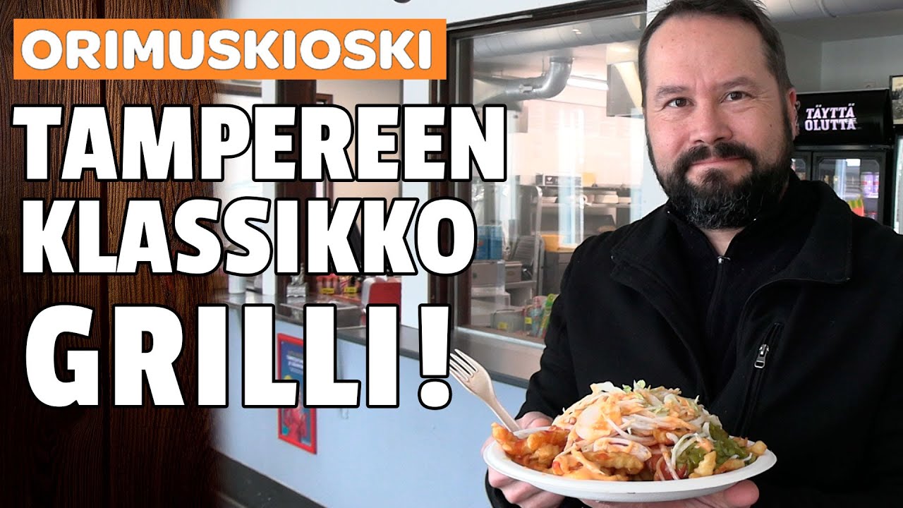TESTISSÄ TAMPEREEN GRILLIKLASSIKKO - ORIMUSKIOSKI JA MAKKARAPERUNAT