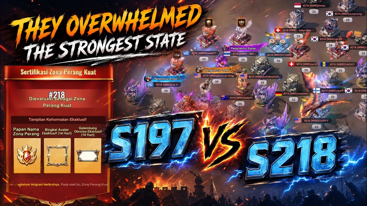 State Rule S197 Vs S218 - Last Z Gameplay