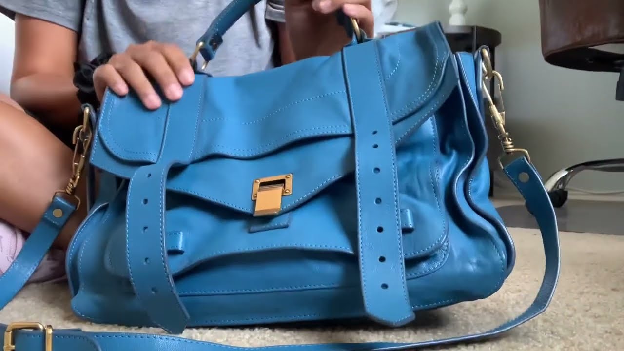 YouTube made me do it! Proenza Schouler PS1 bag quick review