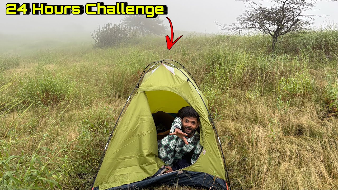 24 Hours Challenge || Naag Pahad Aravali Hills ||  