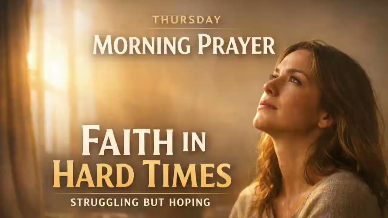 Thursday Morning Prayer for Faith in Difficult Times | When You Don’t Understand  What’s Happening