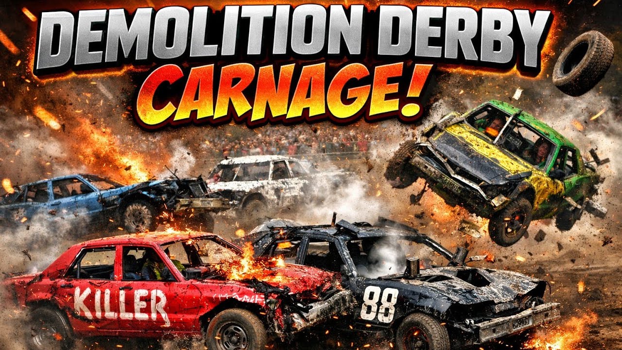 💥 DEMOLITION DERBY CARNAGE! 💥 🏎️🏎️🏎️💨