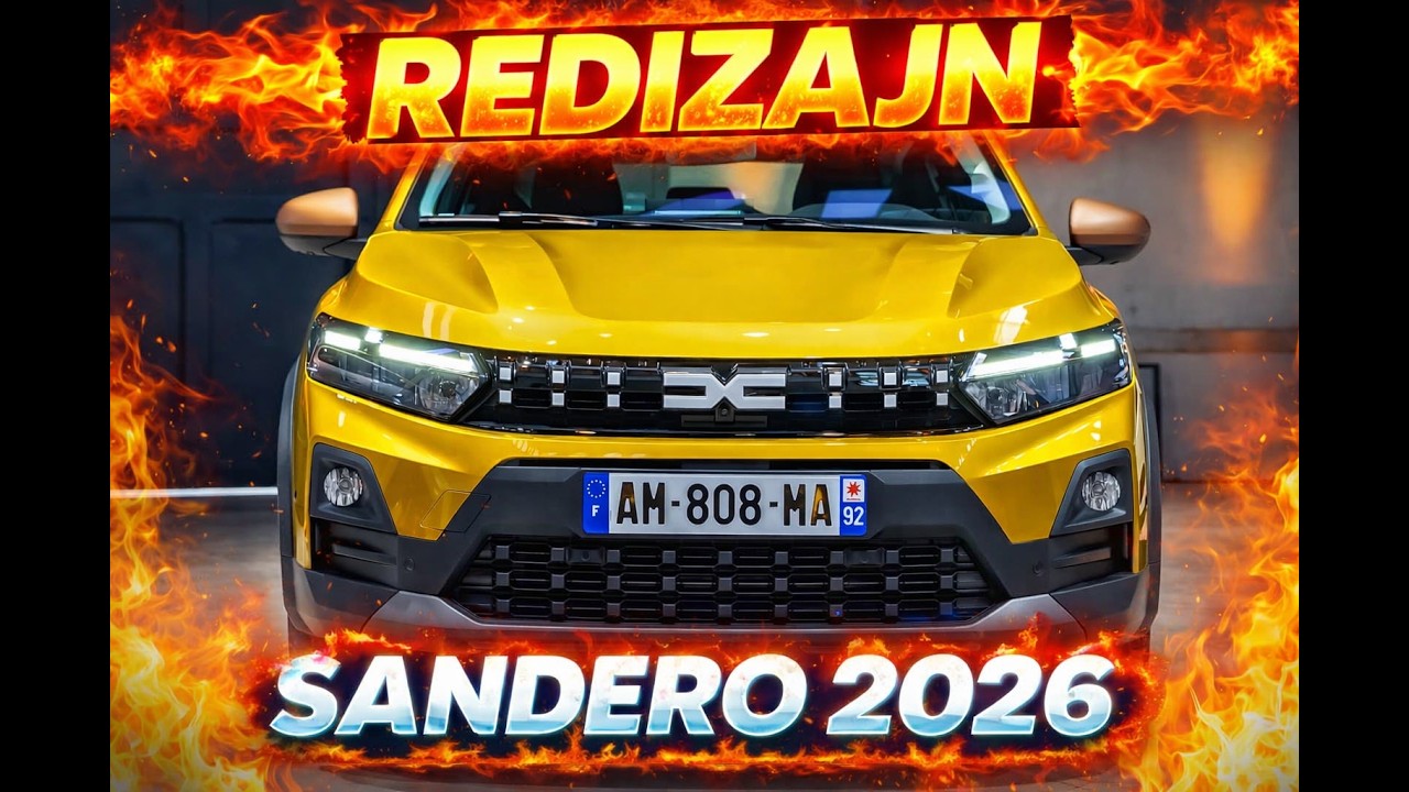 Restilizovani Sandero za 2026