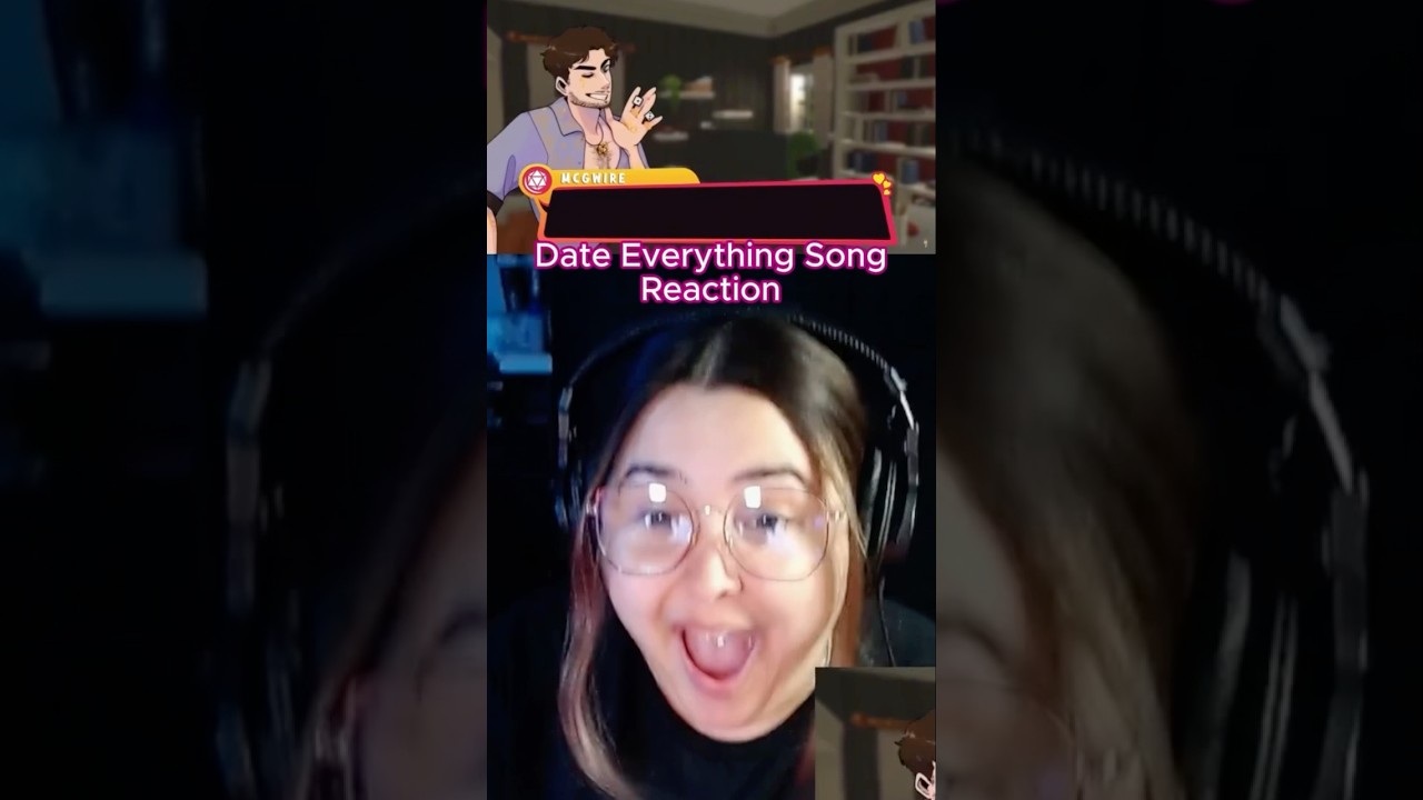 McGwire had me speechless for a moment there 😳 #dateeverything #nerdcore #reaction