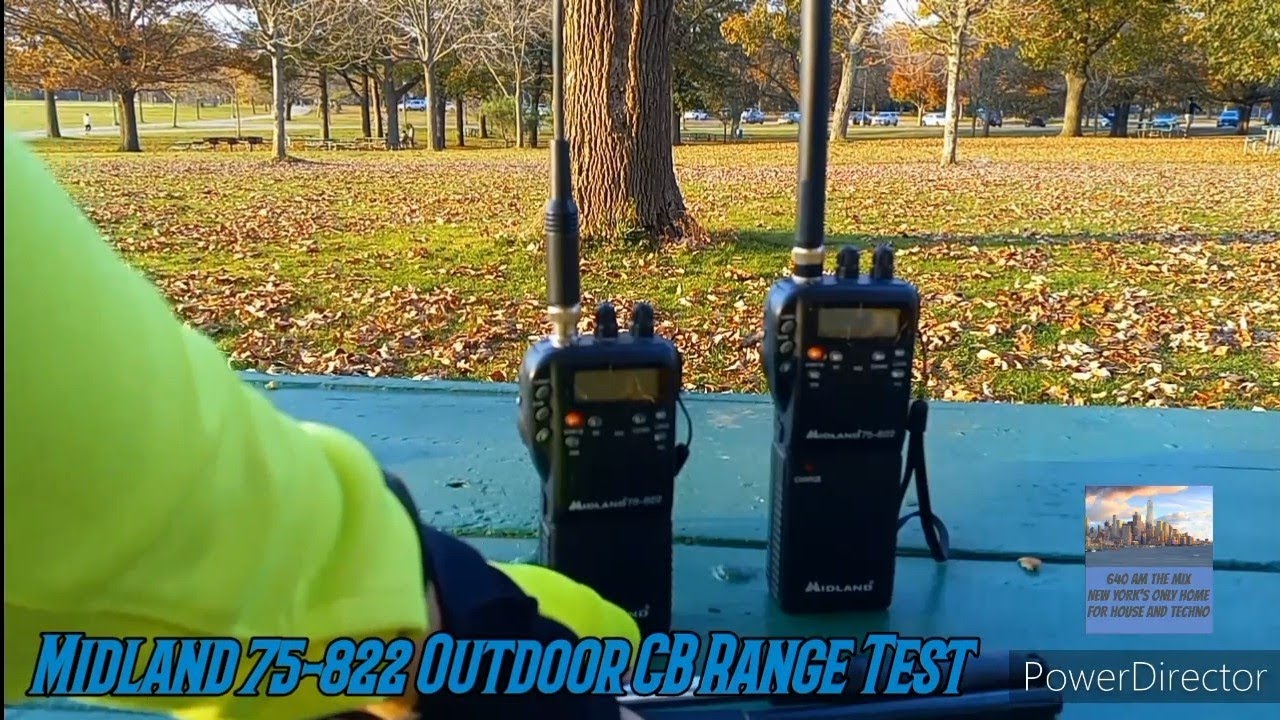CB Radio Range Test. Midland 75-822 Portable Test. SHTF communications 