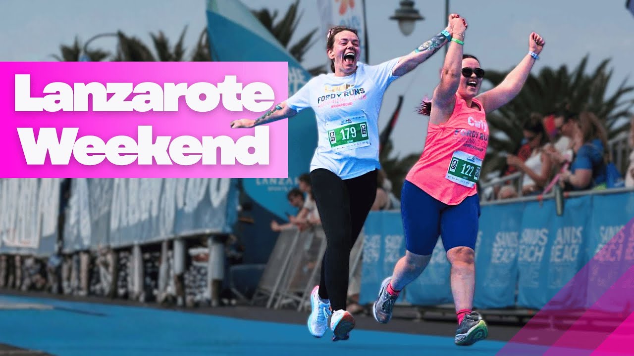 What It’s Like to Run the Lanzarote Half & 10K – Complete Race Day Vlog! 🌴🏃‍♂️