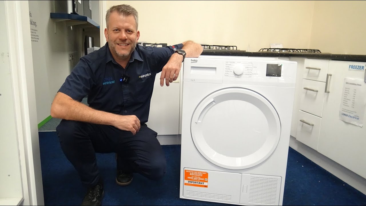 Beko DTKCE90021 9Kg Condenser Dryer