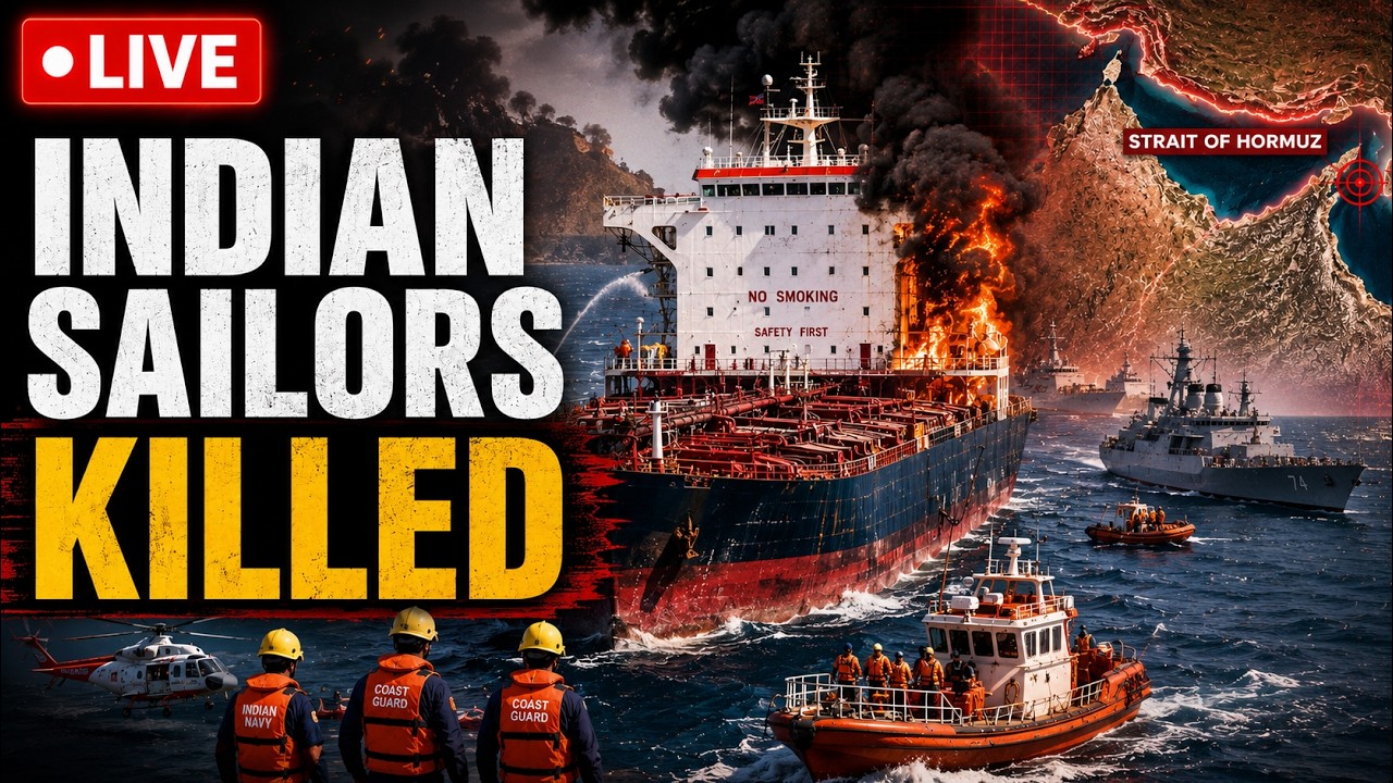 Indian Crew Hit Near Hormuz LIVE | 2 Sailors Dead, Chief Engineer Missing | U.S. Iran War LIVE