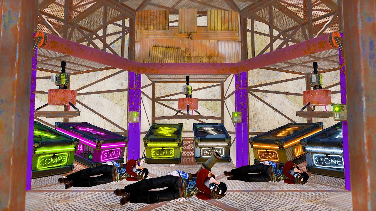 this clan left all their turrets off...