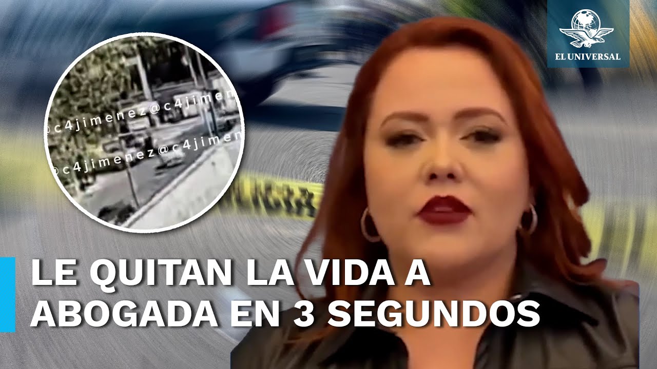 Video revela que asesinato de abogada Oralia Pérez ocurrió ¡en tres segundos!