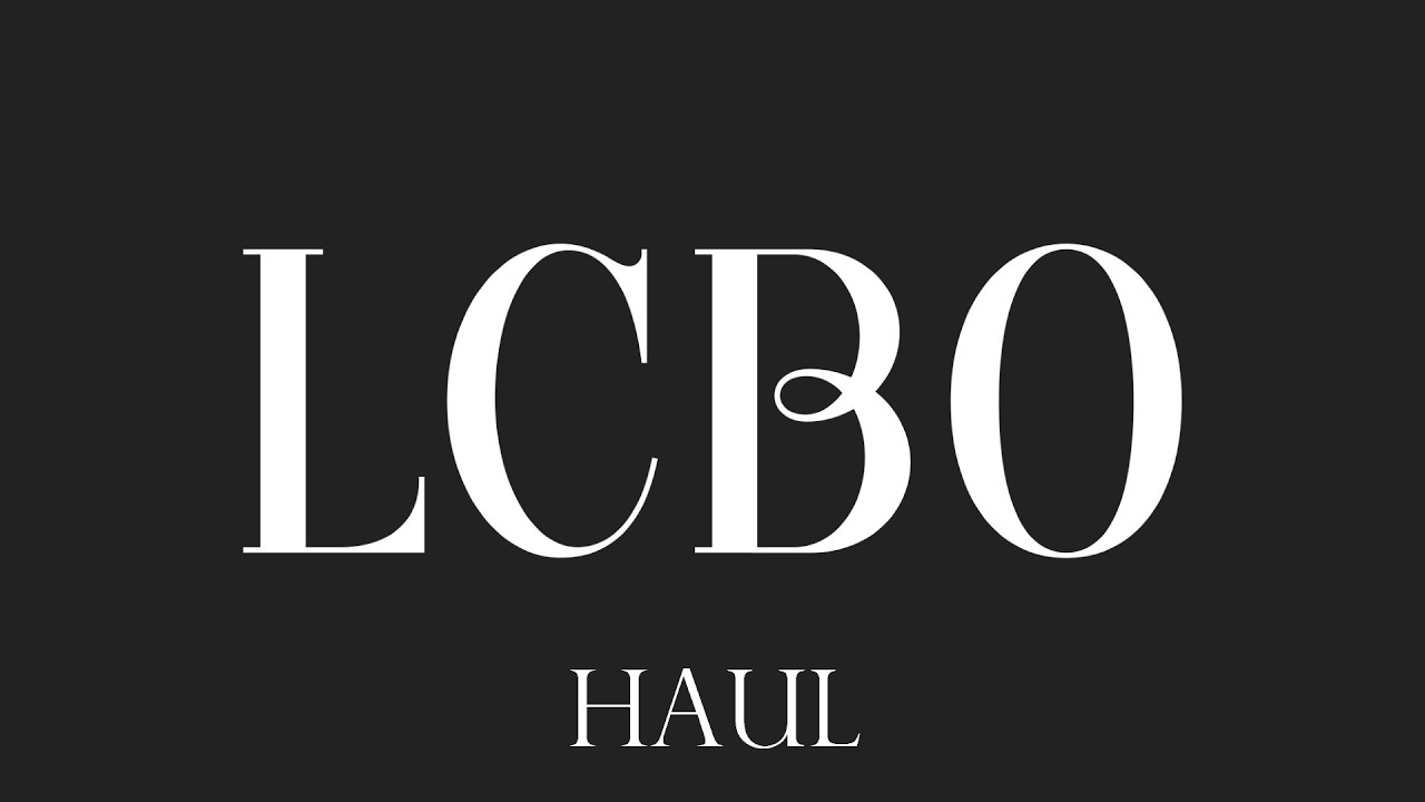 LCBO Haul - December 9, 2018