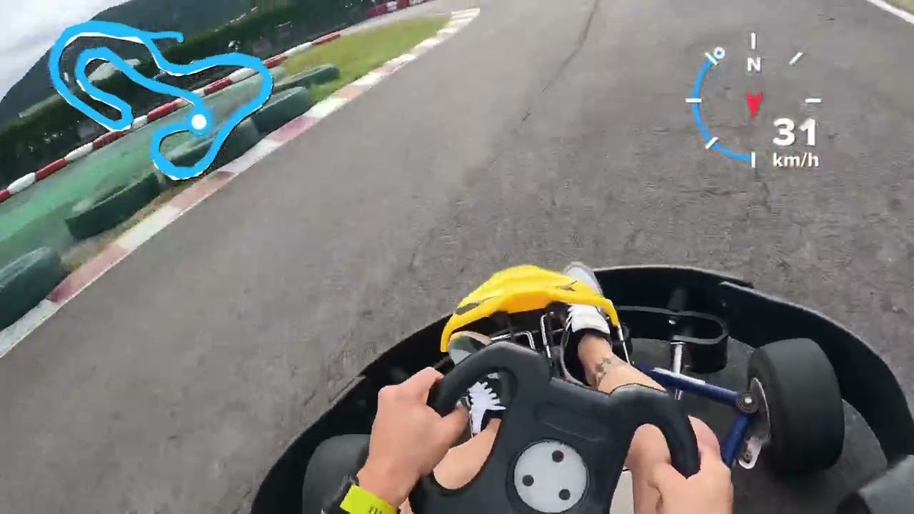Karting Los Molinos primera toma de contacto vuelta : 37,311